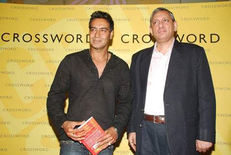 Ajay Devgan at J Dey''''s book launch Zero Dial at Crossword, Kemps Corner