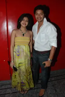 Shreyas Talpade at the "Help" film premiere at PVR, Juhu