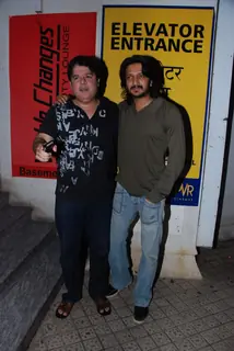 Ritesh Deshmukh and Sajid Khan catch up on film Expendables at PVR, Juhu