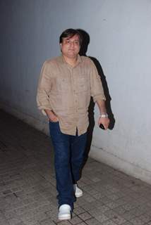 Manoj Joshi catch up on film Expendables at PVR, Juhu