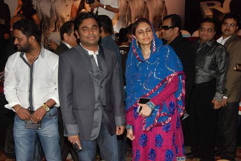 A.R. Rahman at Robot music launch at JW Marriott