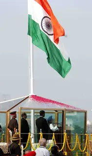 Prime Minister, Dr Manmohan Singh addressing the Nation on the occasion of 64th Independence Day from the ramparts of Red Fort, in Delhi