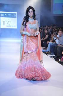 Katrina Kaif dazzled on the ramp at the Gitanjali Lifestyle Nakshatra opening show at the first India International Jewellery Week on Day 1