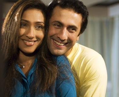 Lovable scene of Rituparna and Kiran Janjani