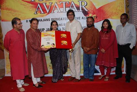 Ketan Mehta at the launch of Anup Jalota''''s album Prabhu Avtar at Isckon