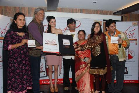 Sudhir Mishra and hot Kainaat Arora at Krishna Sakhi Album Launch at D Ultimate Club