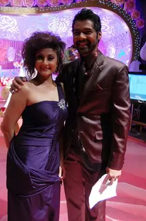 Shabir Ahluwalia with Urvashi Dholakia