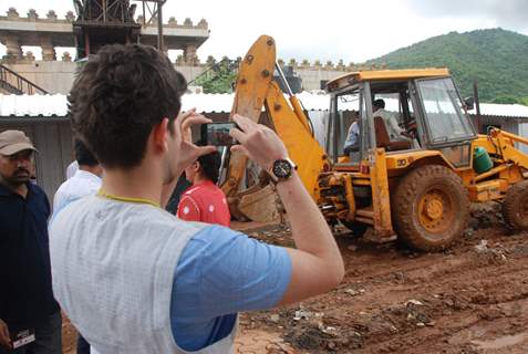 Neil Nitin Mukesh on the sets of India''s Got Talent at Film City