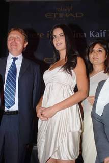 Katrina Kaif the new brand ambassador of Etihad at Trident, Bandra