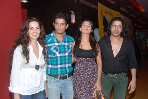 Sharman Joshi at the film launch of Allah Ke Bandey at Cinemax