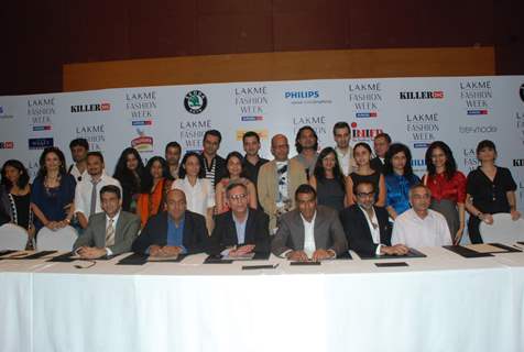 Lakme Fashion Week press meet at Grand Hyatt