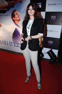 Ayesha Takia at Aashayein premiere at PVR