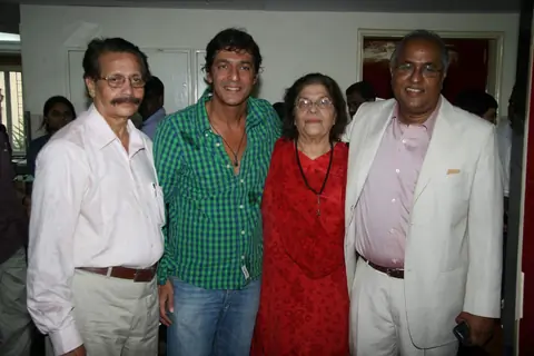 Chunkey Pandey at the inauguration of Hybrid Cath lab at Holy Family Hospital in Bandra