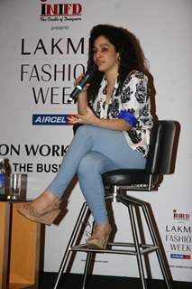 Celebs at Lakme Winter 2010 Fashion workshop at Grand Hyatt