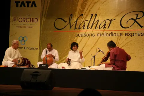 Pancham Nishad's classical event at Nehru Centre