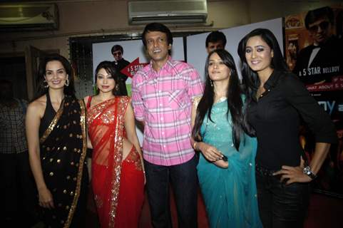 Glam Benny Babloo on location with Ruksar, Anita Hassanandani and Shweta Tiwari with Kay Kay Menon a