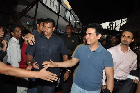 Teesri Manzil screening with Aamir at PVR
