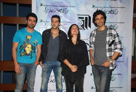 Harman Baweja, Zayed Khan, Pooja Bhatt and Kunal Kapoor were judges at Jamnabai Schools Cascade Inter-School competition at Juhu