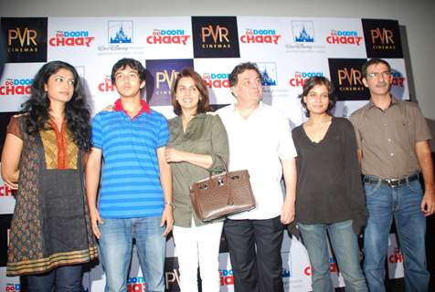 Rishi and Neetu Kapoor at Do Dooni Chaar Press Conference at PVR