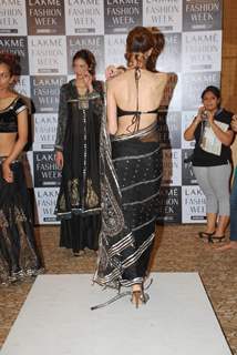 Fashion week fittings at Grand Hyatt, in Mumbai