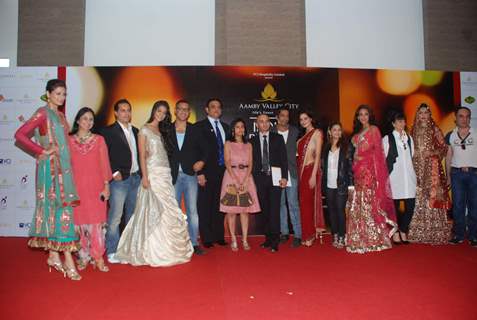 Amby Valley Bridal week press meet at Sahara Star