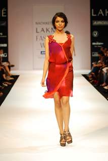 Nachiket Barve's creation at the Lakme Fashion Week