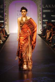 Satya Paul's creation at the Lakme Fashion Week