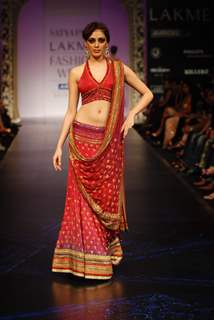 Satya Paul's creation at the Lakme Fashion Week