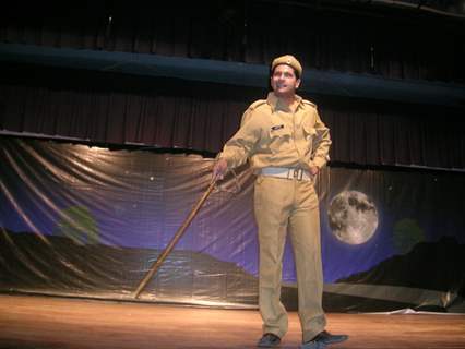 Karan Mehra as policeman