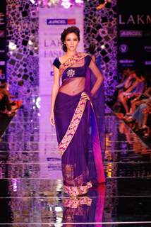 Manish showcases at lakme fashion week