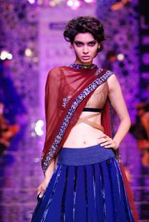 Manish showcases at lakme fashion week