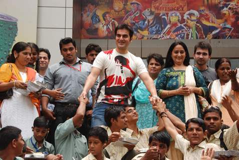 Arbaaz Khan at special screening of Dabangg for DEEDS NGO kids at Fun