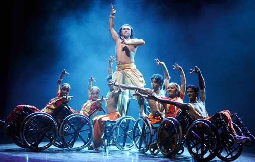 Worlds First and Historic Performance Bharatnatyam on Wheel Chairs