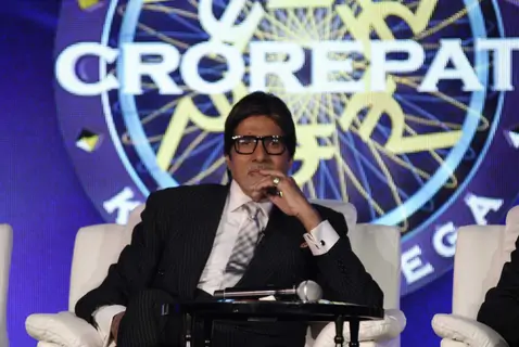 KBC 4 press meet with Big B at JW Marriott