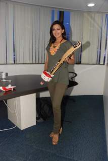 Sonali Bendra at Let's Just Play Nick show launch at Colors office