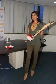 Sonali Bendra at Let's Just Play Nick show launch at Colors office