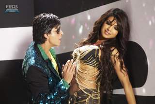 Hot scene of Priyanka and Shahrukh