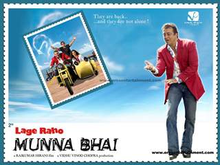Poster of Lage Raho Munna Bhai movie