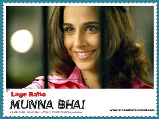 Poster of Lage Raho Munna Bhai featuring Vidya Balan