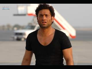 Shiney Ahuja looking upset