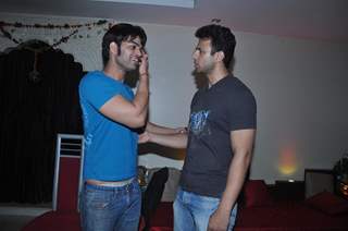 Kapil Sharma and Aryan Vaid at Press meet of 'Dunno Y Na Jaane Kyun...'