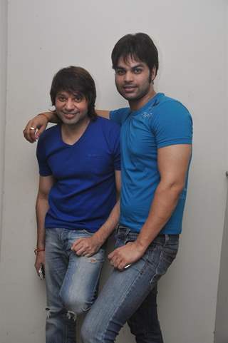 Kapil Sharma and Maradona Rebello at Press meet of 'Dunno Y Na Jaane Kyun...'