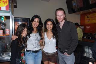 Pooja Bedi, Shweta Keswani and Alex O Neil at Harry Potter Premiere at PVR, Juhu