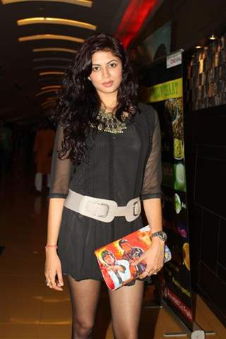 Kavita Kaushik at Shahrukh Bola Khoobsurat Hai Tu film premiere at Cinemax