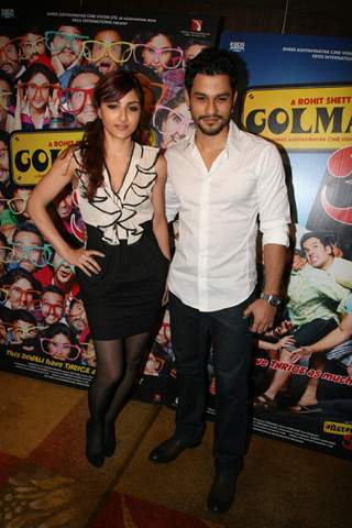 Kunal Khemu and Soha Ali Khan at Golmaal 3 success bash, Hyatt Regency