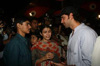 Hrithik Roshan at special show of Guzaarish for special kids and paraplegic patients at PVR Cinemas