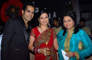 Renuka Israni at Wedding celebration party of Actor Sachal Tyagi & Actress Jaya Binju