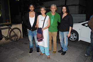 Naseruddin Shah, Ratna Pathak Shah and Prateik Babbar watch 'Allah Ke Banday'