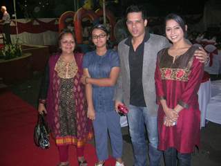 Swapna Joshi with daughter, Yash Patnaik and Yashashri Masurkar