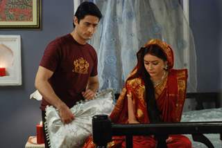 Still scene from tv show Ganga Kii Dheej